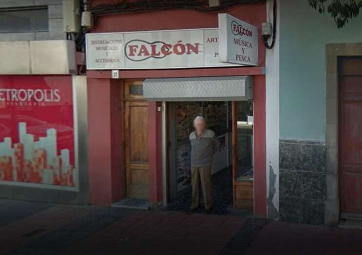 Tienda de Andrés Falcón en Los Llanos de Telde (Foto TA)